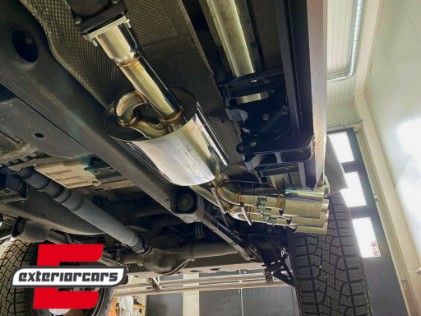 Kompletan ispušni sustav s Valvetronicom (chrome) / Mercedes G-klasa W463 (2009-2018) G500 G55 G63 G65, ESMBW463S1