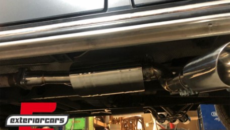 Kompletan ispušni sustav s Valvetronicom (chrome) / Mercedes G-klasa W463 (2009-2018) G500 G55 G63 G65, ESMBW463S1