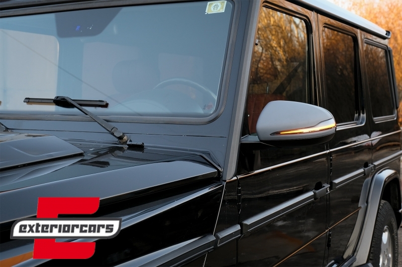 Kompletni retrovizori Dinamički žmigavci 2018 Facelift dizajn / MERCEDES G-klasa W463 (1989-2017), CMAMBW463NL