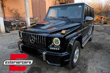 Kompletni retrovizori Dinamički žmigavci 2018 Facelift dizajn / MERCEDES G-klasa W463 (1989-2017), CMAMBW463NL