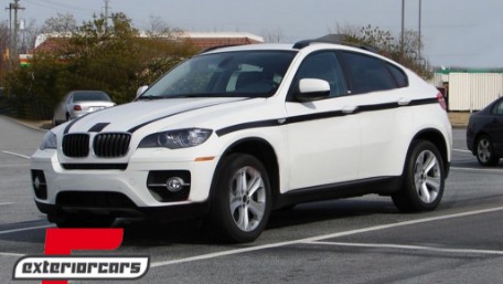 Krovni nosači (crna) / BMW X6 E71 E72 (2008-2015), RRBME71B