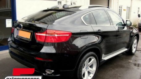 Krovni nosači (srebrna) / BMW X6 E71 E72 (2008-2015), RRBME71S