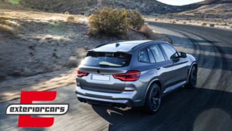 Krovni spojler Competition dizajn (piano crna) / BMW X3 G01 (2017-2023), 40235