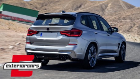 Krovni spojler Competition dizajn (piano crna) / BMW X3 G01 (2017-2023), 40235