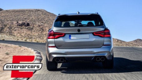 Krovni spojler Competition dizajn (piano crna) / BMW X3 G01 (2017-2023), 40235