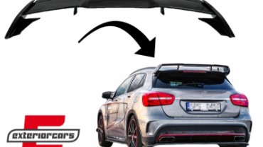 Krovni spojler GLA45 AMG dizajn (piano crna) / Mercedes GLA X156 (2014-2019), GCP-SW-MB-102