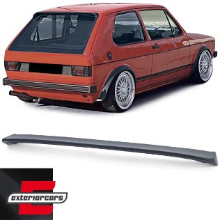 Krovni spojler GTI dizajn (mat crna) / VW Golf 1 (1974-1985), 40720SET