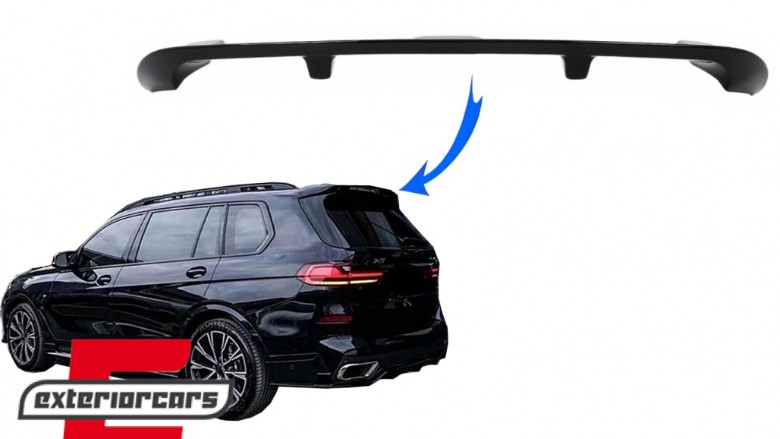 Krovni spojler (piano crna) / BMW X7 G07 (2018-), RSBMG07X7