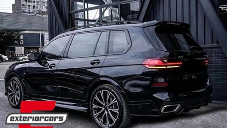 Krovni spojler (piano crna) / BMW X7 G07 (2018-), RSBMG07X7