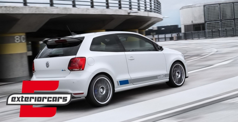 Krovni spojler WRC dizajn / VW Polo 6R 6C Mk6 (2009-2017), TSVWPO6RWRC