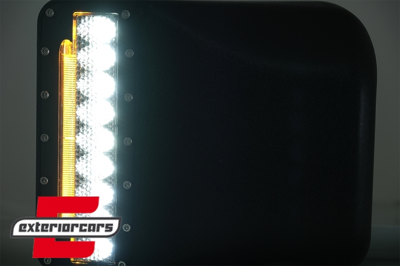 Kućišta bočnih retrovizora sa LED svjetlima & žmigavcima / JEEP Wrangler JK Rubicon (2007-2016), CMAJEWJK