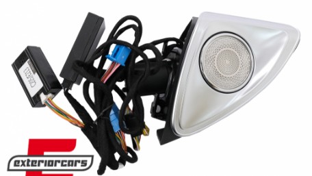 LED 4D rotirajući visokotonci na prednjim vratima 64 boje / Mercedes S-klasa W222 (2013-2020), TWT64C4DW222
