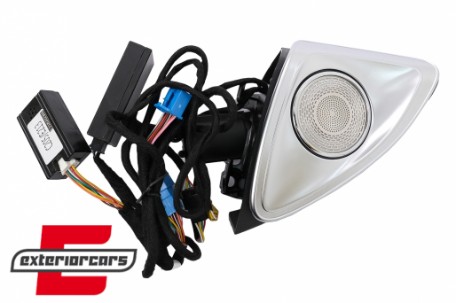 LED 4D rotirajući visokotonci na prednjim vratima 64 boje / Mercedes S-klasa W222 (2013-2020), TWT64C4DW222