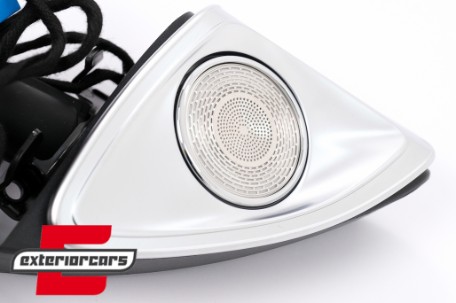 LED 4D rotirajući visokotonci na prednjim vratima 64 boje / Mercedes S-klasa W222 (2013-2020), TWT64C4DW222