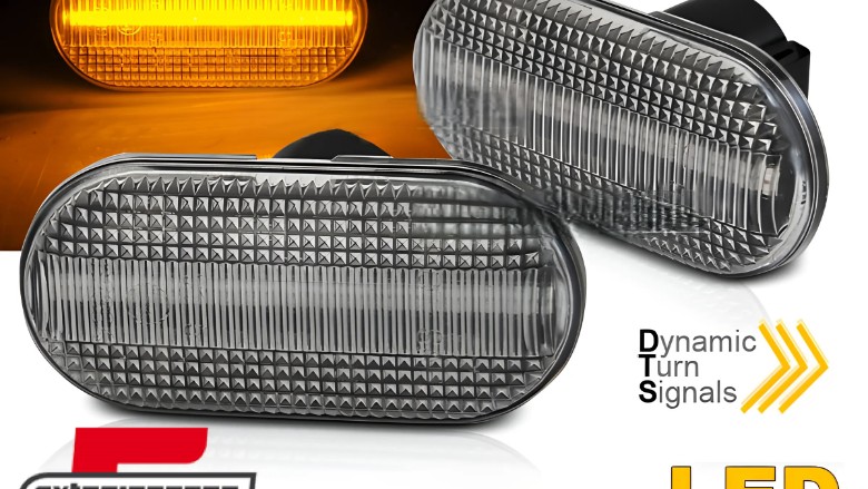 LED bočni žmigavci Dinamički Sekvencijalni (bijela), KBRE05
