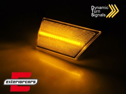LED bočni žmigavci Dinamički Sekvencijalni (bijela), KBOP19