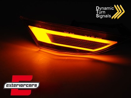 LED bočni žmigavci Dinamički Sekvencijalni (bijela), KBPO06