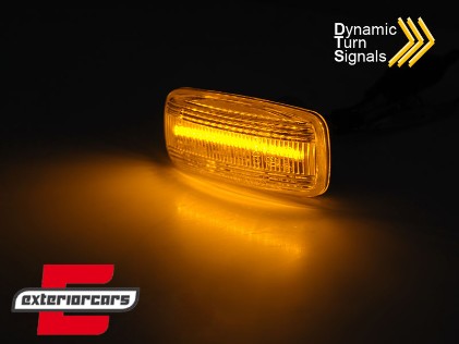 LED bočni žmigavci Dinamički Sekvencijalni (chrome), KBCH05