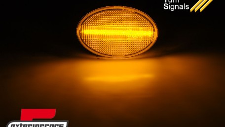 LED dinamički bočni žmigavci (bijela), KBOP15