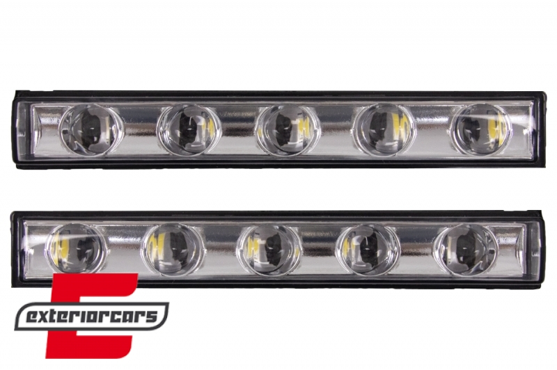 LED dnevna svjetla AMG dizajn (chrome) / Mercedes G-klasa W463 (1989-2012), DRLMBW463C