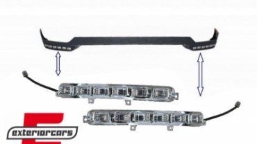 LED DRL za prednji nastavak branika B-dizajn / Mercedes G-klasa W463 (1989-2017), DRLFBSW463
