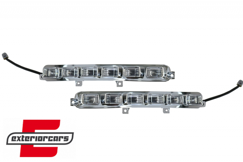 LED DRL za prednji nastavak branika B-dizajn / Mercedes G-klasa W463 (1989-2017), DRLFBSW463