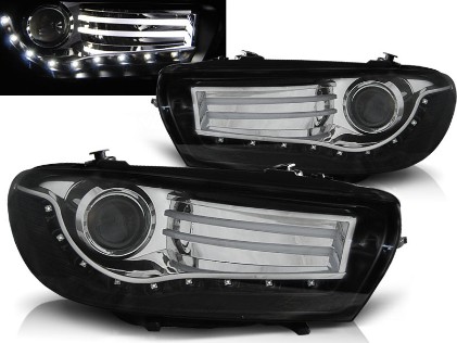 LED prednja svjetla (crna) / Volkswagen Scirocco (2008-04.2014), LPVWG9