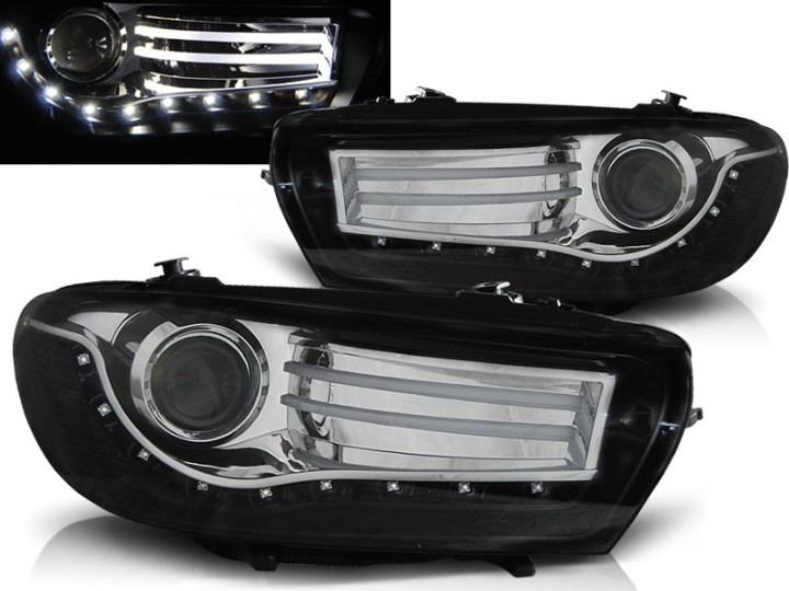 LED prednja svjetla (crna) / Volkswagen Scirocco (2008-04.2014), LPVWG9