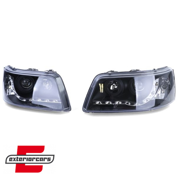 LED prednja svjetla DayLight (crna) / VW T5 (2003-2009), LPVW24