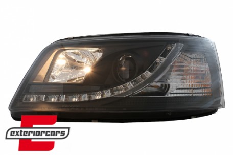 LED prednja svjetla DayLight (crna) / VW T5 (2003-2009), LPVW38