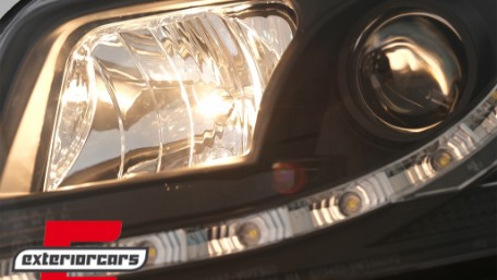 LED prednja svjetla DayLight (crna) / VW T5 (2003-2009), LPVW38