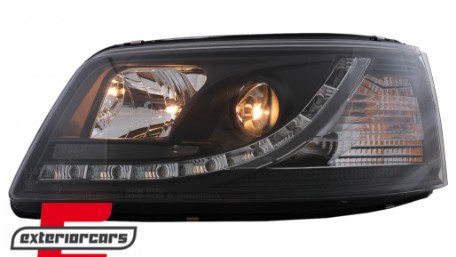LED prednja svjetla DayLight (crna) / VW T5 (2003-2009), LPVW38