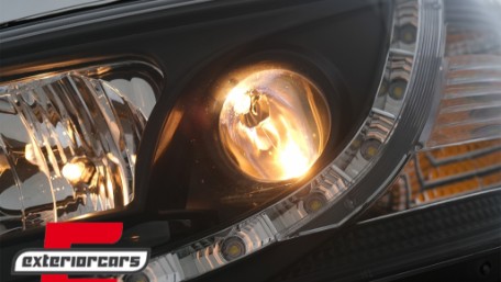 LED prednja svjetla DayLight (crna) / VW T5 (2003-2009), LPVW38