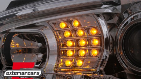 LED prednja svjetla DayLight LED žmigavci (chrome) / VW Golf 4 (1997-2005), LPVWB1