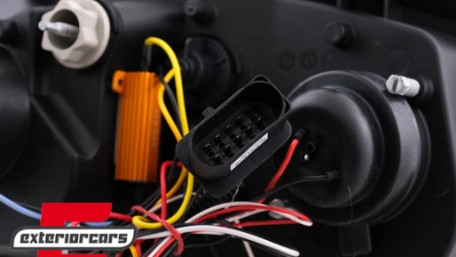 LED prednja svjetla DayLight LED žmigavci (chrome) / VW Golf 4 (1997-2005), LPVWB1