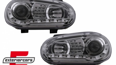 LED prednja svjetla DayLight LED žmigavci (chrome) / VW Golf 4 (1997-2005), LPVWB1