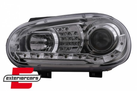 LED prednja svjetla DayLight LED žmigavci (chrome) / VW Golf 4 (1997-2005), LPVWB1