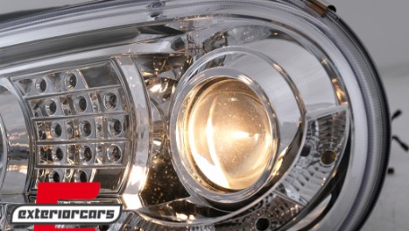 LED prednja svjetla DayLight LED žmigavci (chrome) / VW Golf 4 (1997-2005), LPVWB1