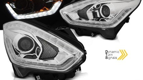 LED prednja svjetla Sekvencijalni Dinamički žmigavci (chrome) / Suzuki Swift VI (2017-), LPSI07