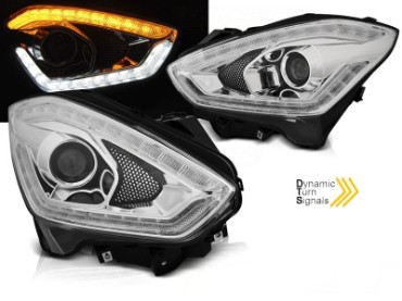 LED prednja svjetla Sekvencijalni Dinamički žmigavci (chrome) / Suzuki Swift VI (2017-), LPSI07