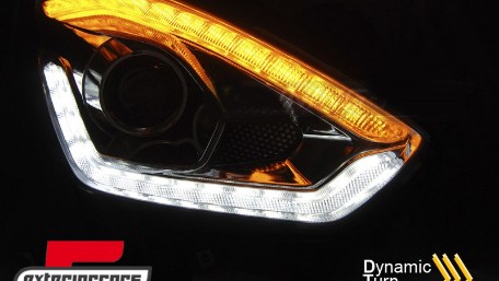 LED prednja svjetla Sekvencijalni Dinamički žmigavci (chrome) / Suzuki Swift VI (2017-), LPSI07
