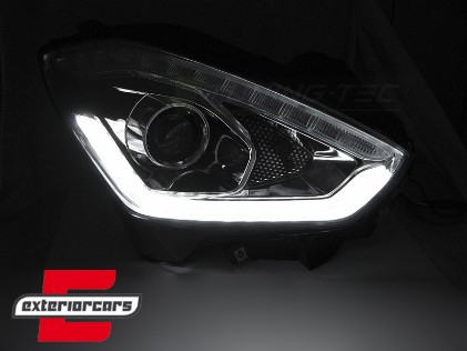 LED prednja svjetla Sekvencijalni Dinamički žmigavci (chrome) / Suzuki Swift VI (2017-), LPSI07