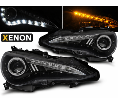 LED prednja svjetla TruDRL Xenon (crna) / Toyota GT86 (2012-2016), LPTO31