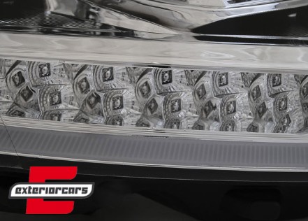 LED prednja svjetla TubeLight dizajn (chrome) / VW T6 (2015-2019), LPVWP9
