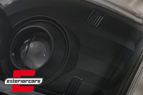 LED prednja svjetla TubeLight SEQ (crna) / Toyota Land Cruiser FJ120 (2003-2009), LPTO38