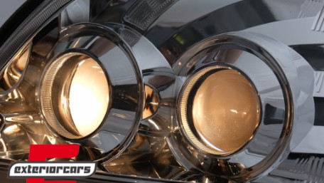 LED prednja svjetla TubeLight SEQ žmigavci (chrome) / Toyota Land Cruiser FJ120 (2003-2009), LPTO37