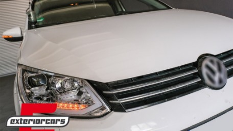 LED prednja svjetla TubeLight SEQ žmigavci (chrome) / Volkswagen Touran (08.2010-2015), LPVWS3