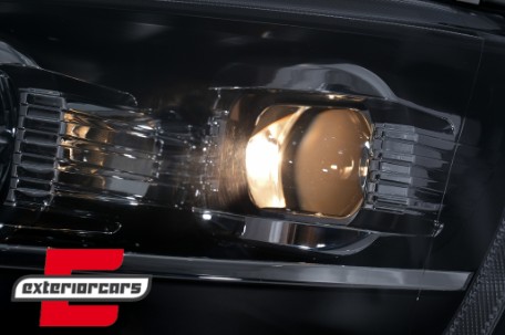 LED prednja svjetla TubeLight SEQ žmigavci (crna) / Volkswagen T6 (2015-2019), LPVWT4