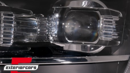LED prednja svjetla TubeLight SEQ žmigavci (crna) / Volkswagen T6 (2015-2019), LPVWT4