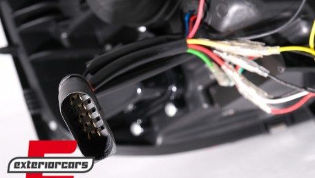 LED prednja svjetla TubeLight SEQ žmigavci (crna) / VW T5.1 (2010-2015), LPVWS6